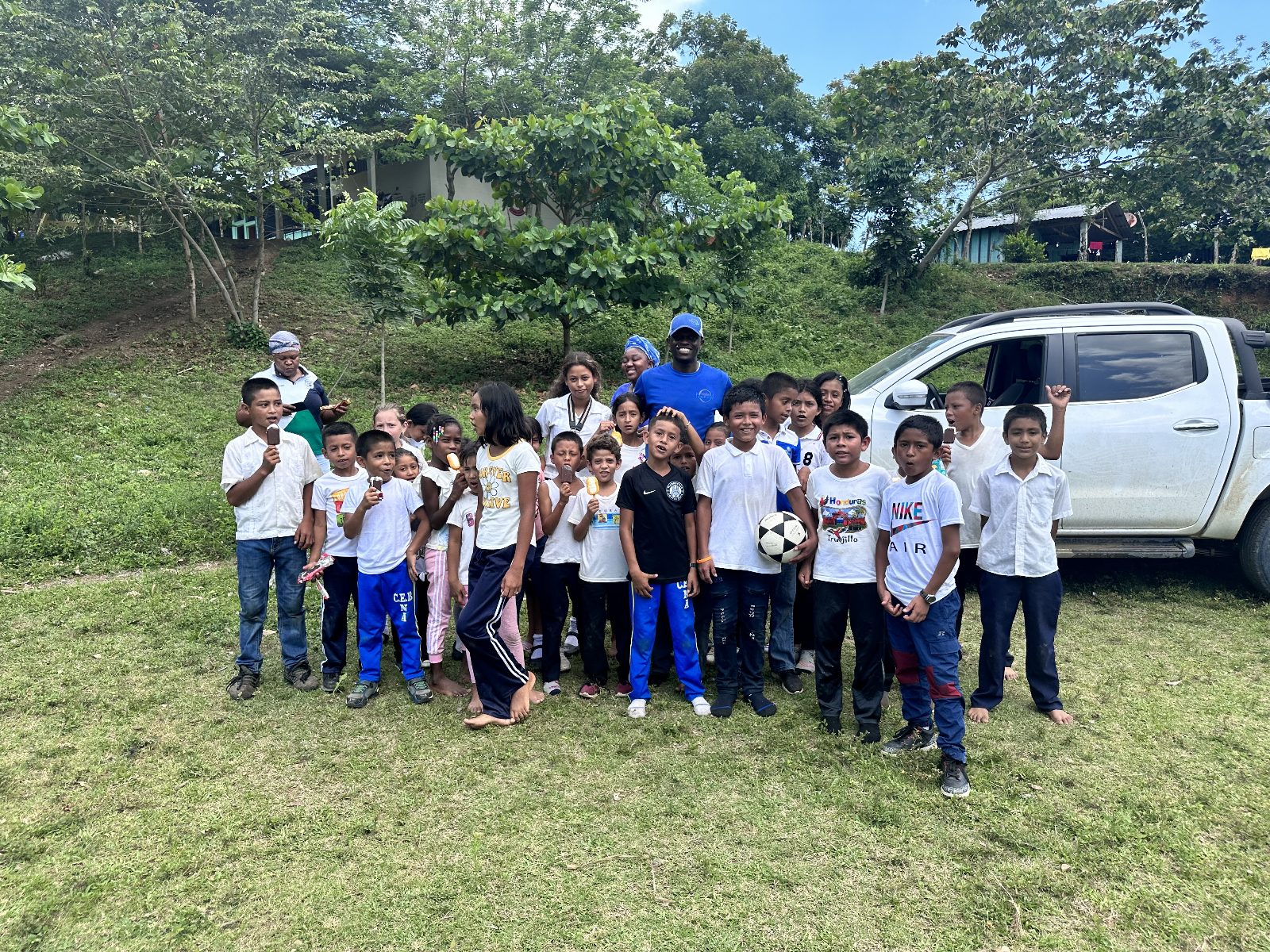 Support for families in Honduras